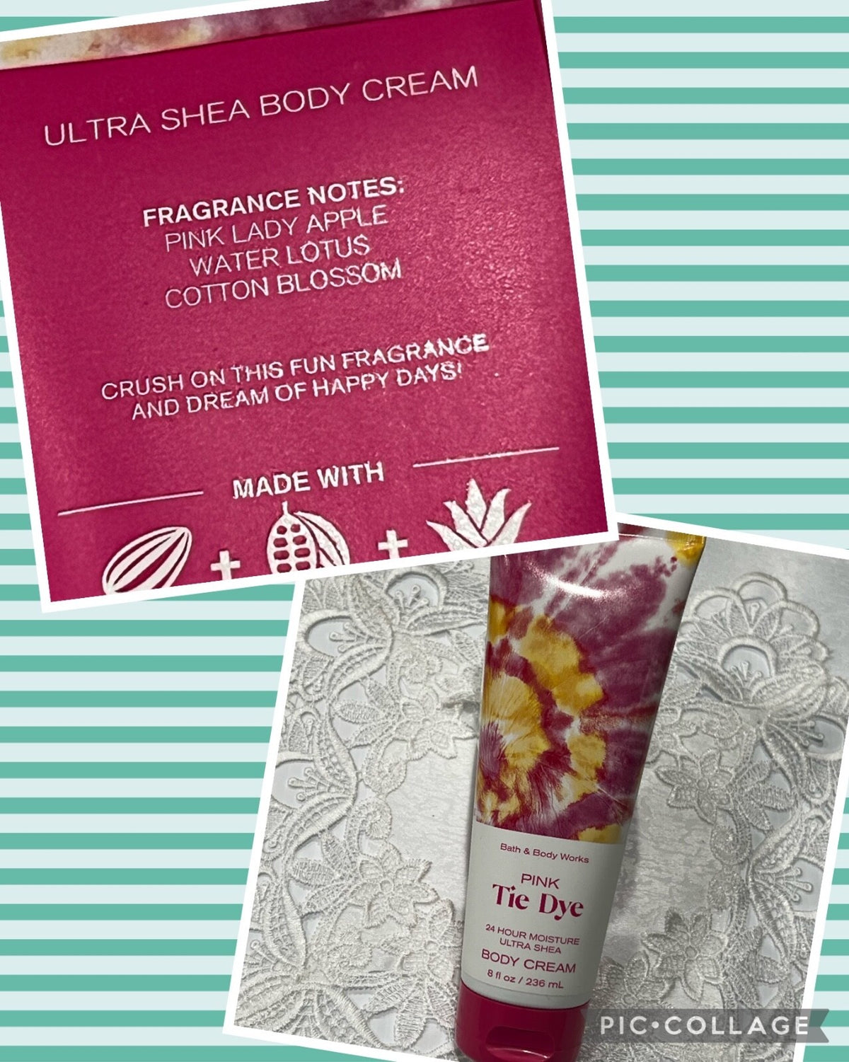 Ultra Shea Body Cream Moisturizer 8 oz - 24 Hr Hydration