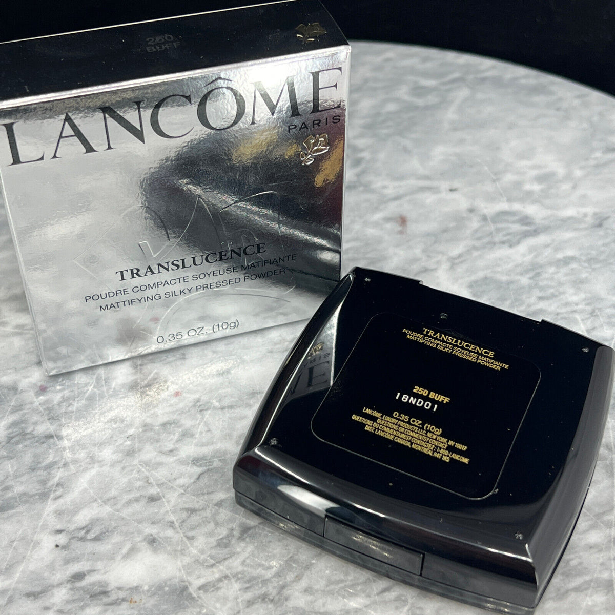 Lancôme Translucence Mattifying Silky Face Powder - Buff 250, 0.35 oz