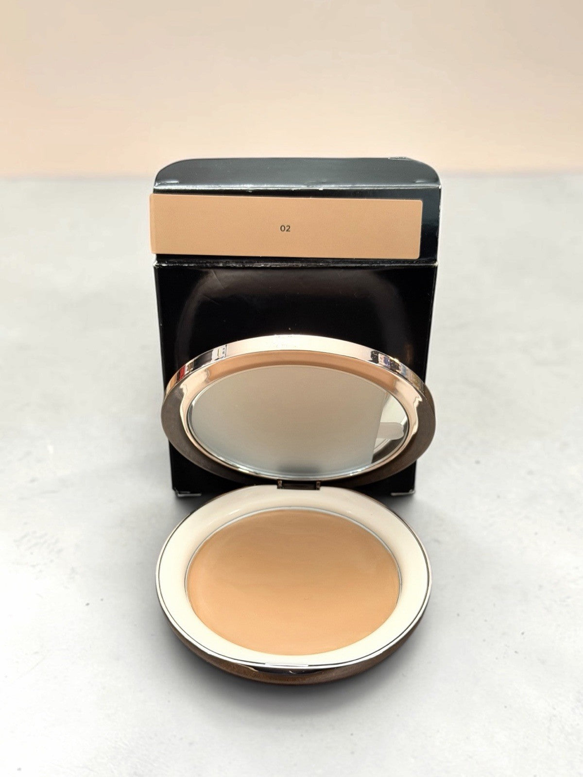Tinted Blur Balm to Powder Matte Foundation with Peptides - Buildable 12 Hr Wear