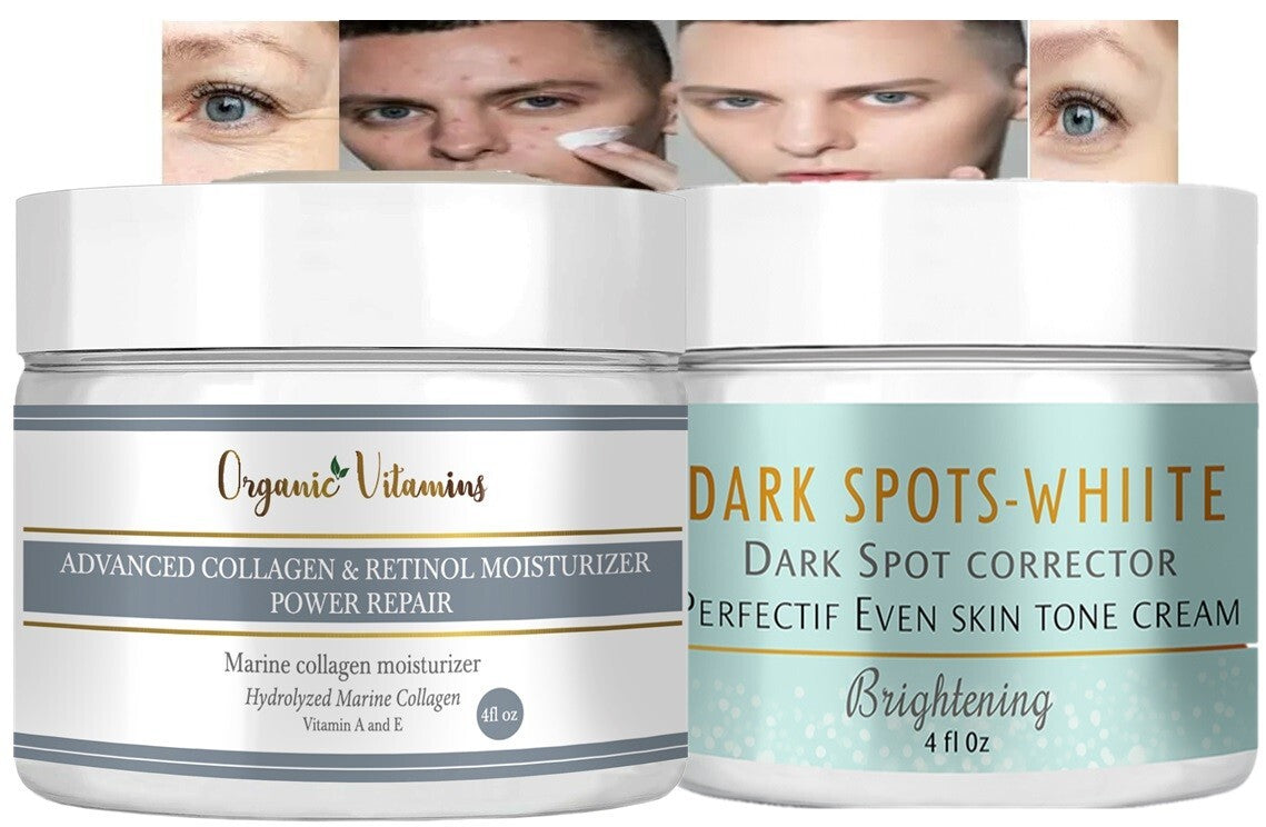 Dark Skin Tone Support Cream with Retinol - Even Skin Tone & Radiance, 4 oz