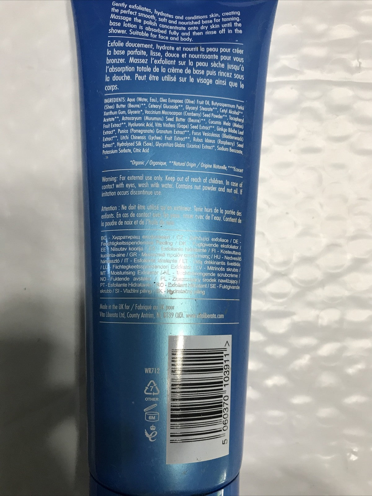 3 PC Lot VITA LIBERATA tan preparation FINE SKIN POLISH MOISTURIZING