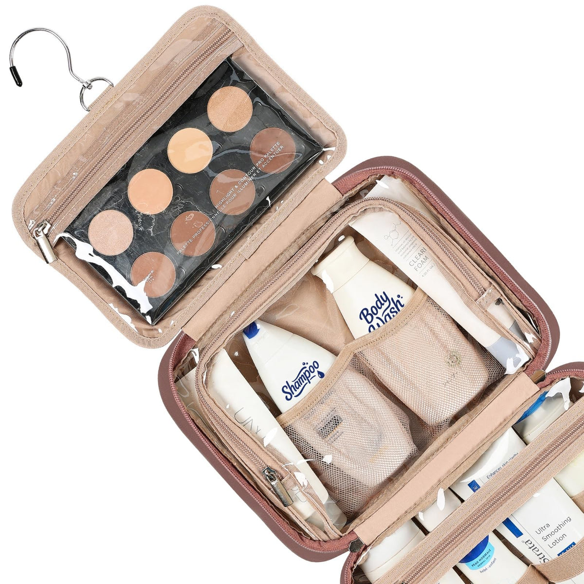 Travel Toiletry Bag for Women Large Capacity Hanging Organizer