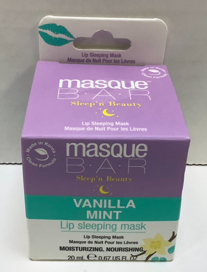 Lip Sleeping Mask Vanilla Mint - 0.67oz, Pack of 3, Lip Care Treatment