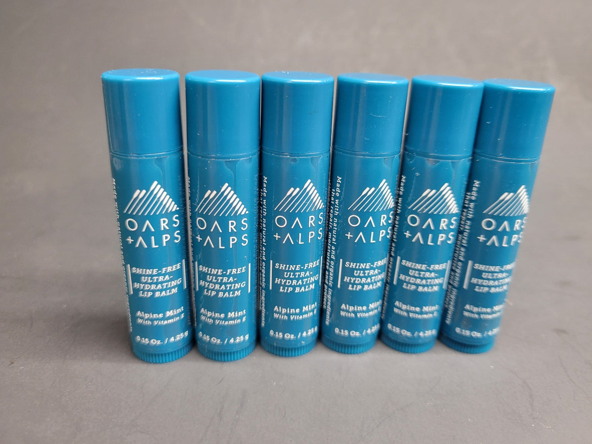 Hydrating Lip Balm Set - Alpine Mint, 6 Pack, 0.15oz Each