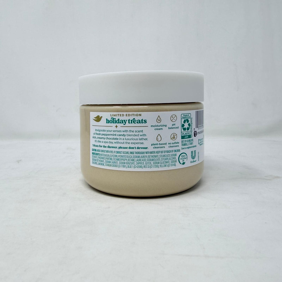 3 Pack - Dove Limited Edition Body Scrub, Peppermint Bark, 15 oz