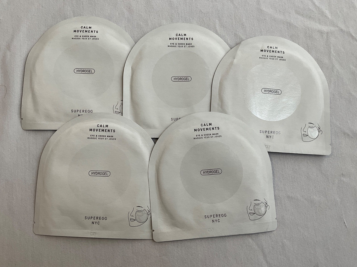 Hydrogel Eye & Cheek Mask 5 Pack with Centella & Hyaluronic Acid