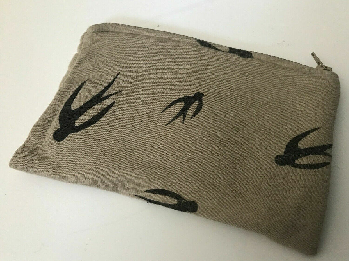 Sustainable Cosmetic Bag Makeup Pouch Coin Wallet with Zipper