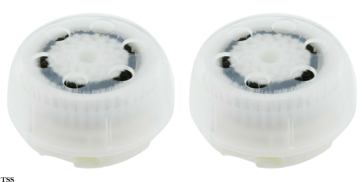 Sensitive Facial Brush Heads 2-Pack for Clarisonic Devices - Compatible with Mia Aria, Mia Fit, and More