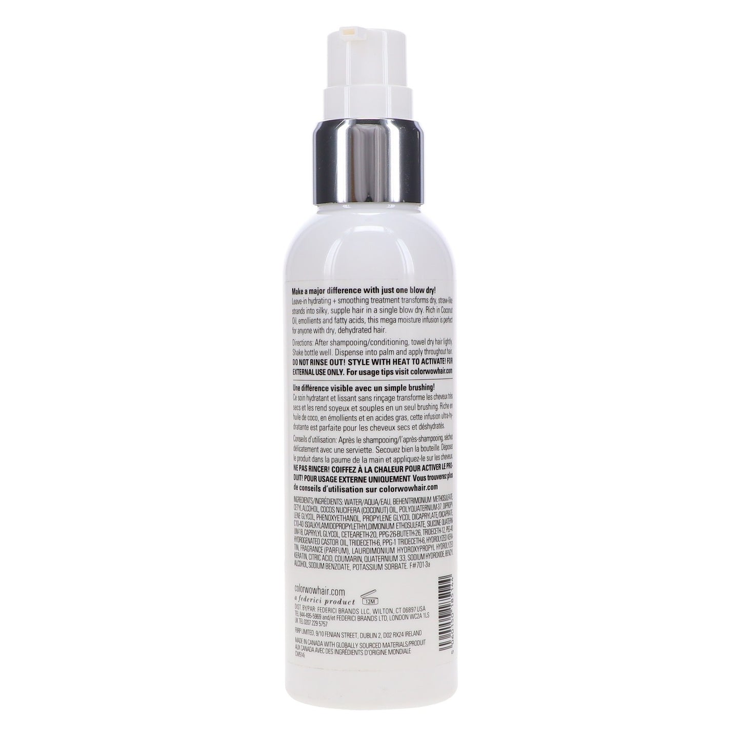 Coconut-Infused Hair Leave-In Treatment for Color-Treated Fine Hair 6.7 oz