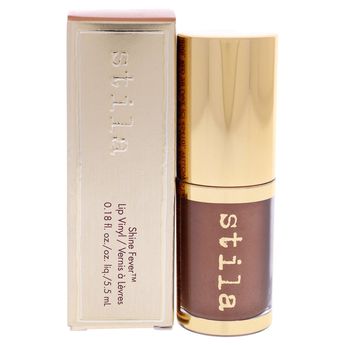 Lip Gloss with High Shine & Bold Red Color - Long-Wearing Lip Vinyl