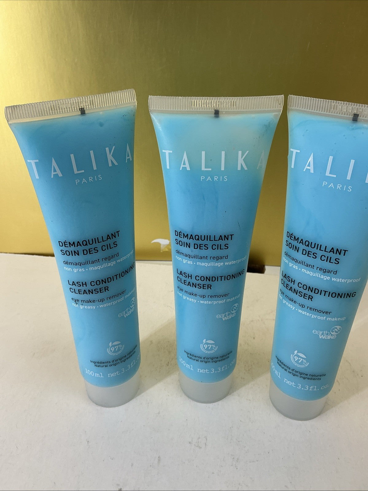 3-Pack Lash Conditioning Cleanser - 100ml Eyelash & Eyelid Safe Makeup Remover