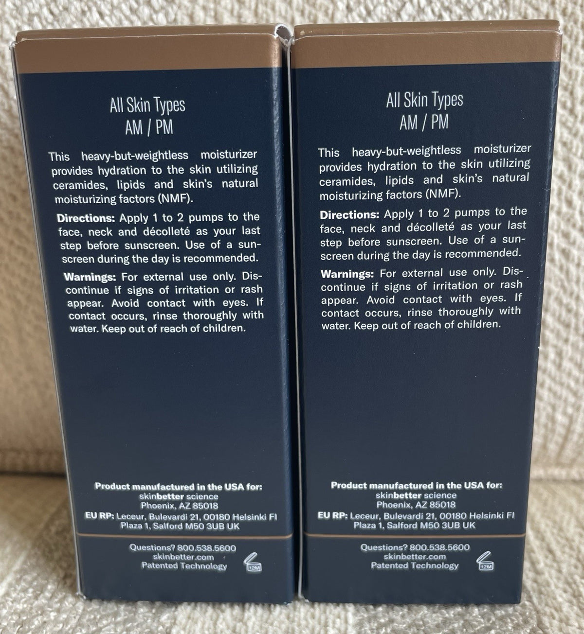 Rebalancing Moisture Treatment for Skin – 2 x 0.5 oz Fresh & Authentic
