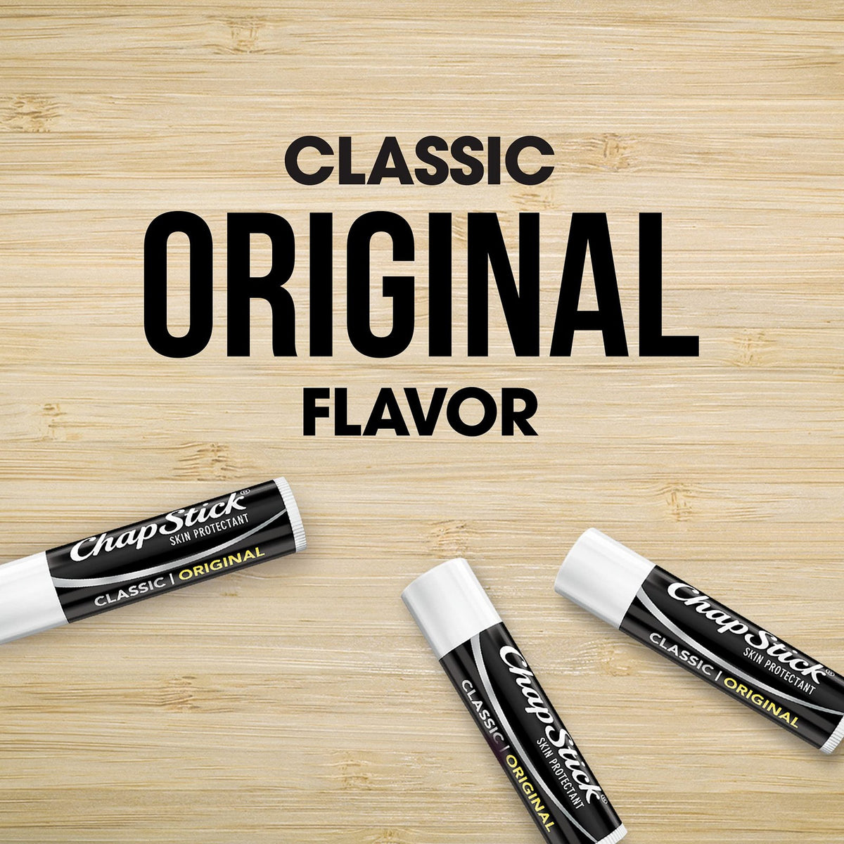 Bulk Lip Balm Set - 12 Moisturizing Clear Lip Care Sticks