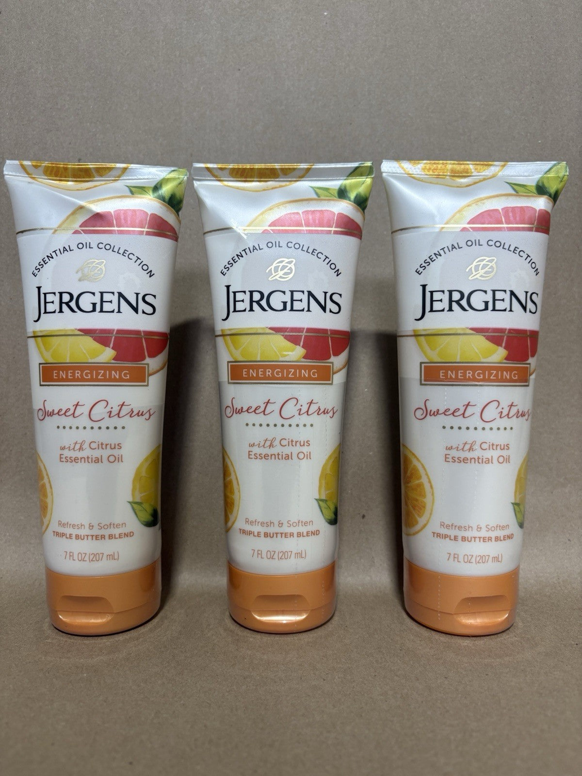Sweet Citrus Hand & Body Lotion for Dry Skin, 7 fl oz (Pack of 3)