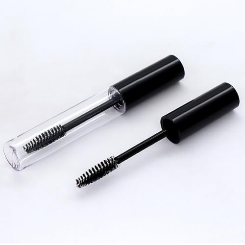 4-Pack Empty 10ml Mascara Tubes with Wands – Refillable Eyelash Containers