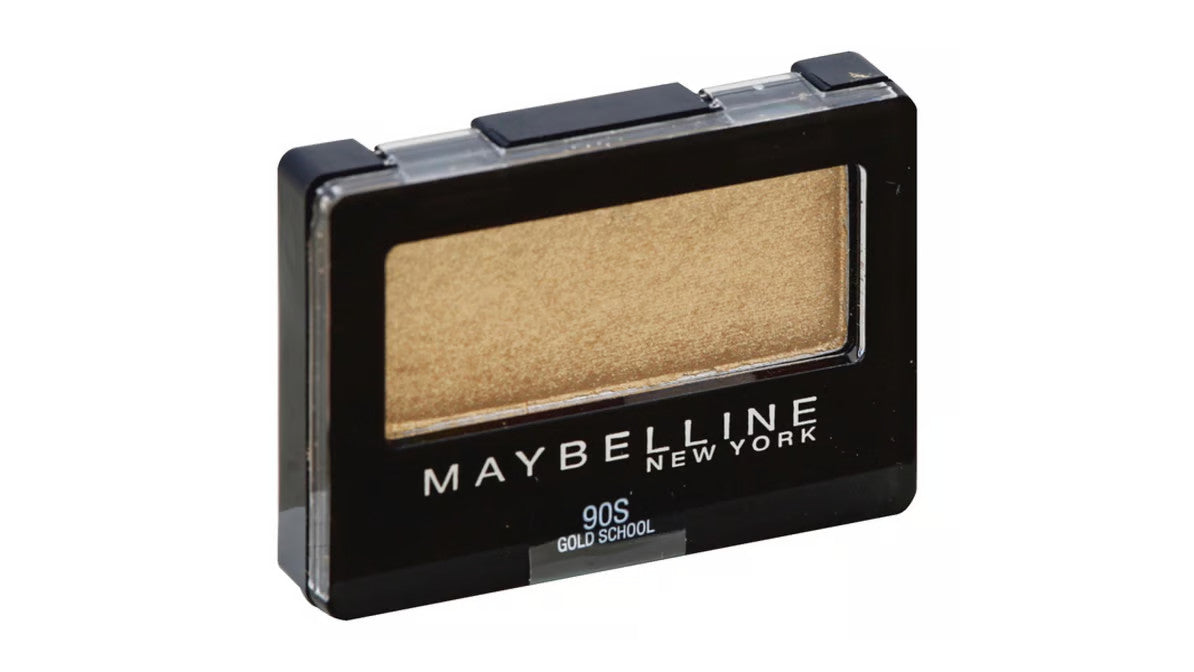 Maybelline New York Eyeshadow 90S Gold School - 2 Pack, Expert Wear Makeup