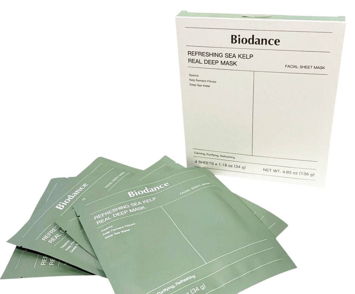 Sea Kelp & Niacinamide Real Deep Masks 8 Pack