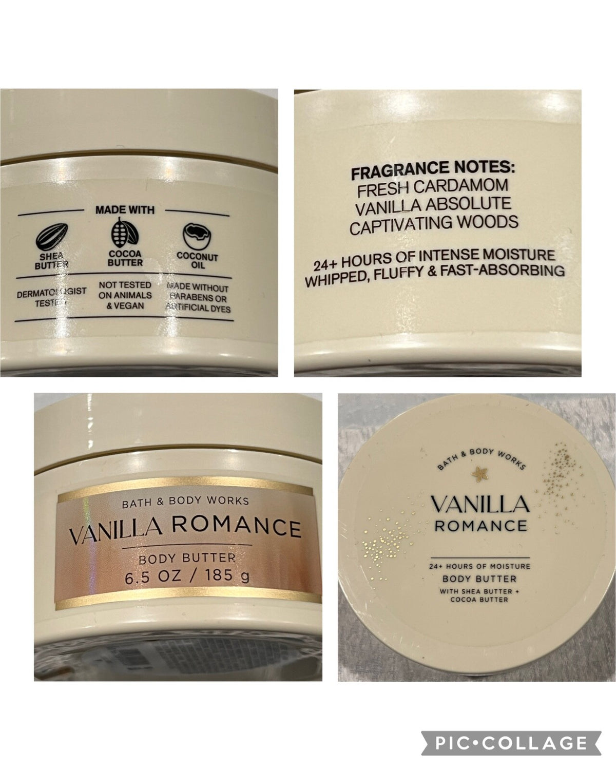 Body Butter Cream Moisturizer - Multiple Scents, 6.5-8 oz