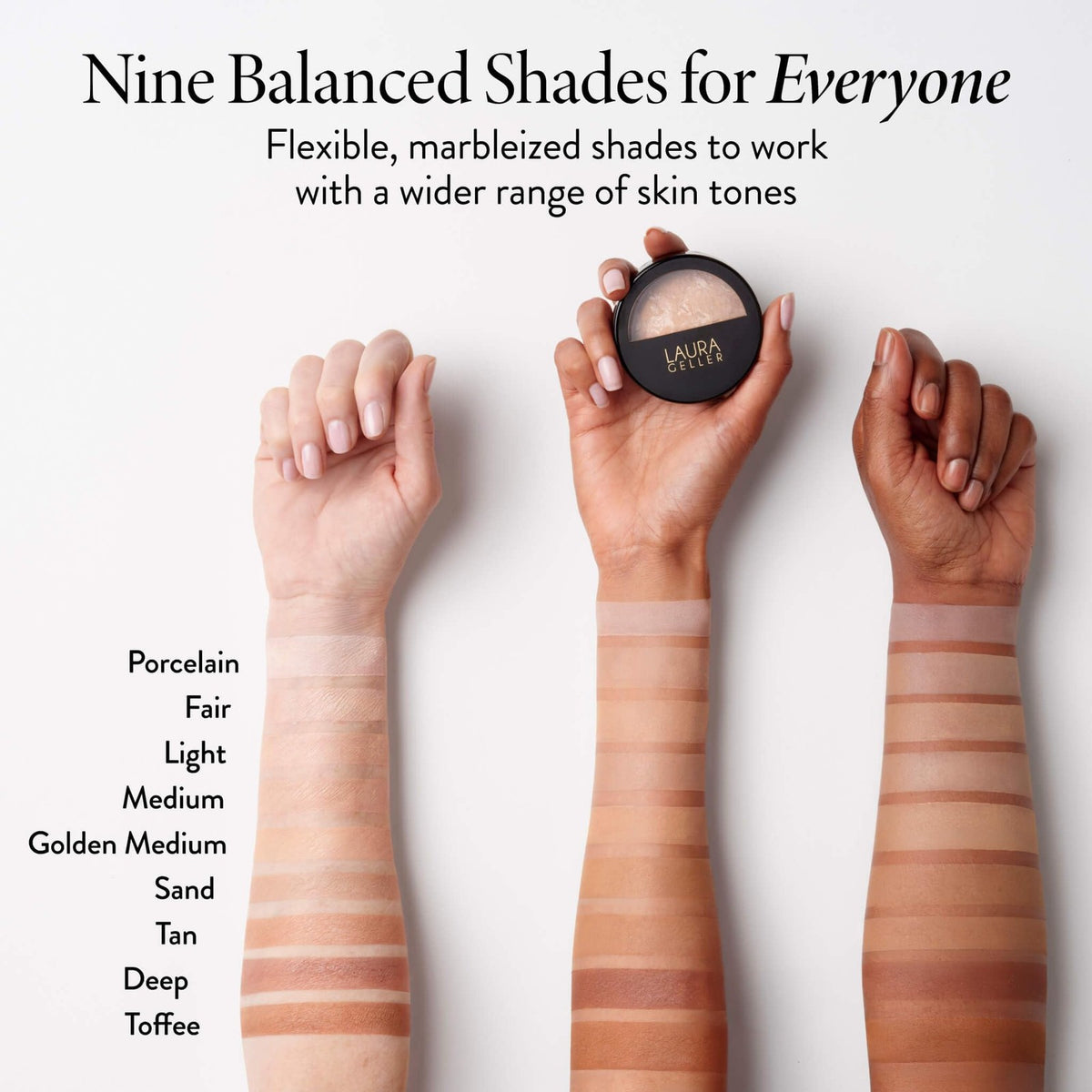 Baked Powder Foundation for Mature Skin - Self-Adjusting, Long-Wear, 0.32 oz