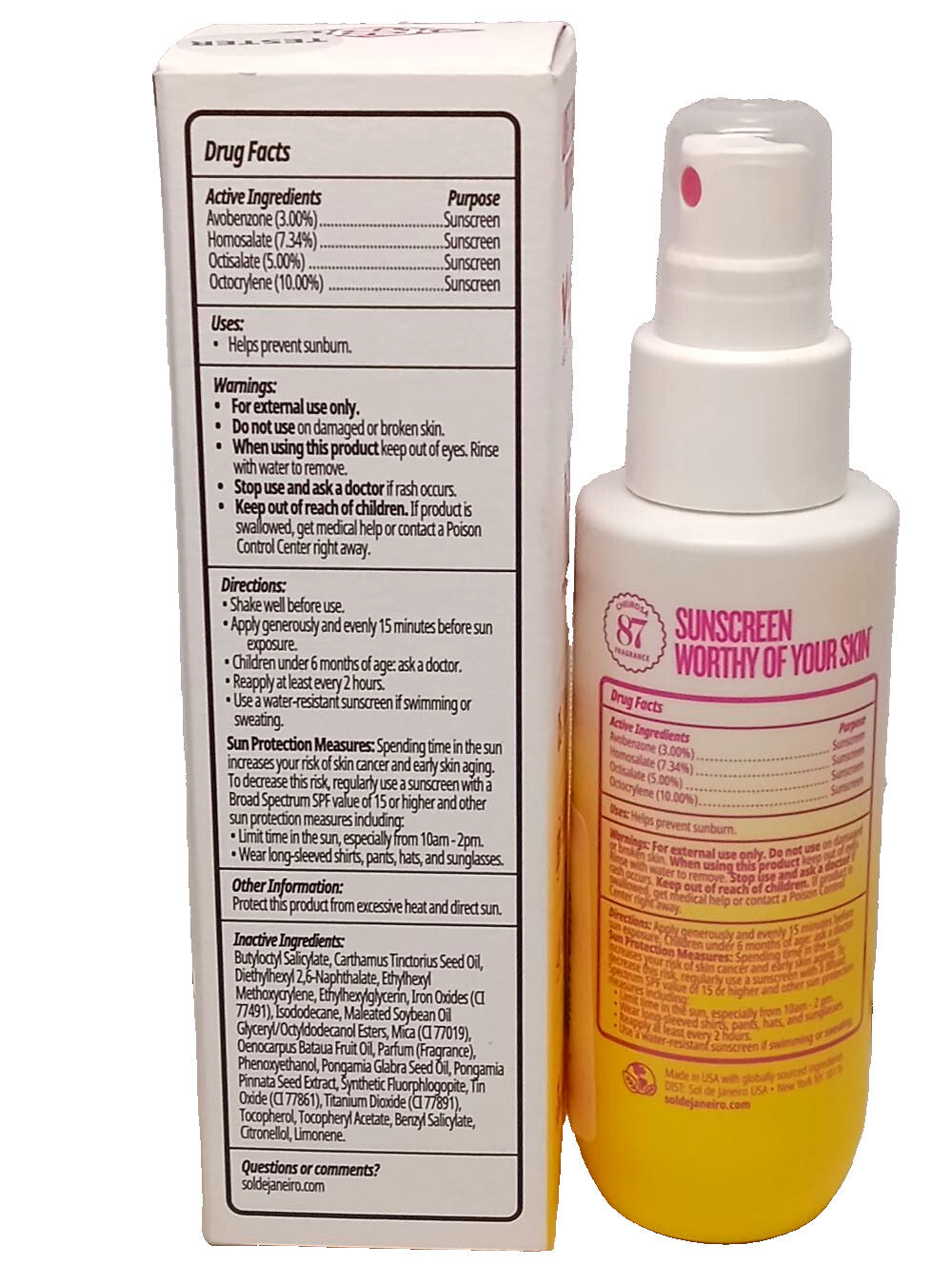 SOL DE JANEIRO RIO RADIANCE SPF 50 BODY OIL - SHIMMER
