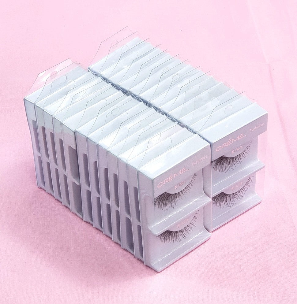 False Eyelashes Natural Seamless Look Pack - Reusable & Lightweight