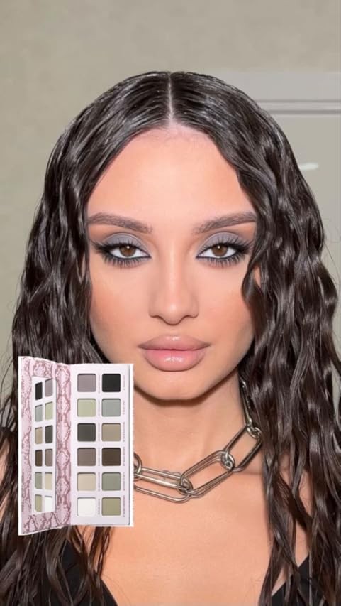 Matte Neutral Eyeshadow Palette - 12 All-Matte Shades for Sensitive Skin