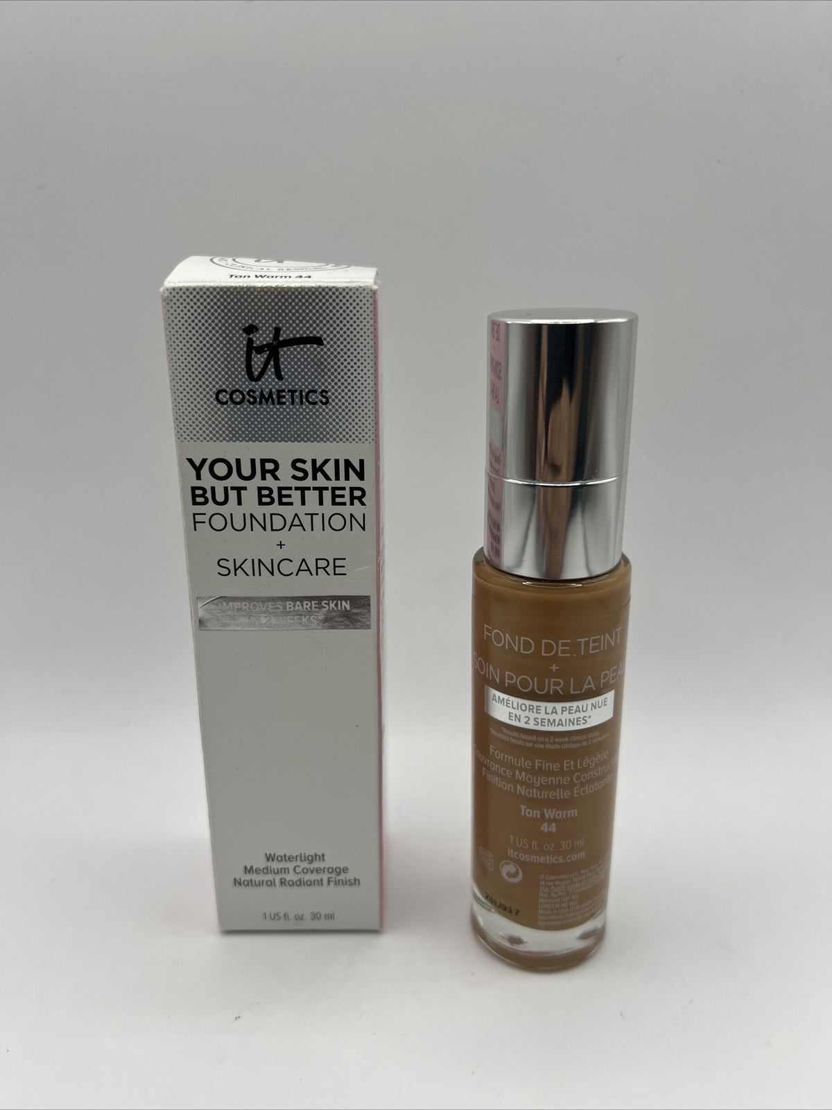 Foundation + Skincare Your Skin But Better TAN WARM 44 (IT Cosmetics)