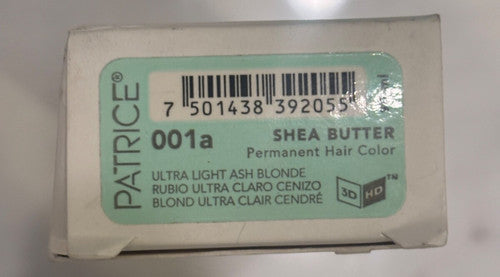 Shea Butter Permanent Hair Color 3oz - Light Ash Blonde