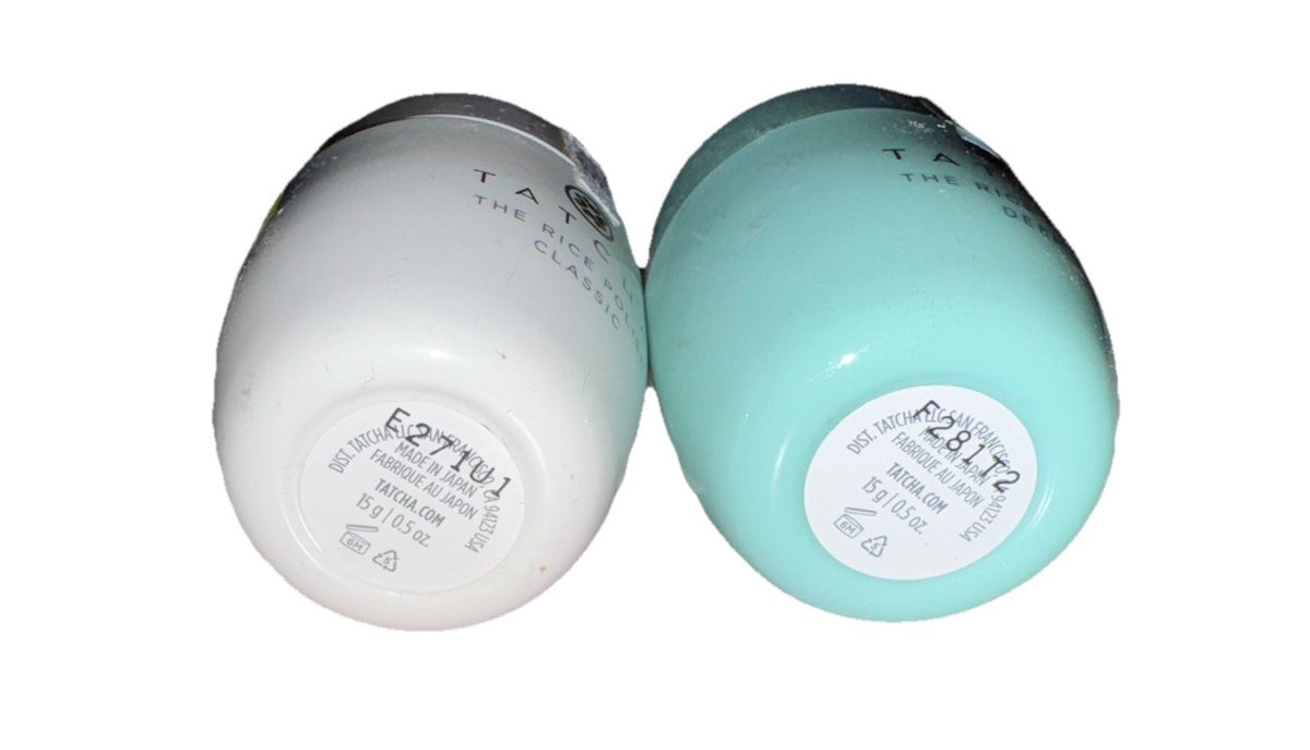 Tatcha The Rice Polish Foaming Enzyme Powder Duo Classic & Deep 15g