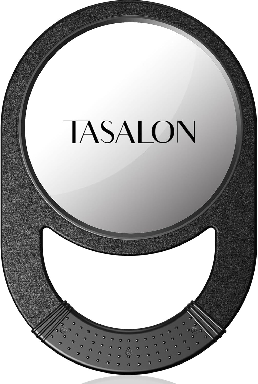 Unbreakable Hand Mirror with Handle for Salon & Barber Use - Durable, Anti-slip Grip