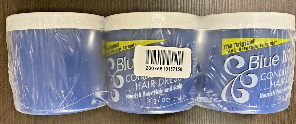 Blue Magic Hair & Scalp Conditioner Dress PACK OF 3 - 340g / 12oz EACH