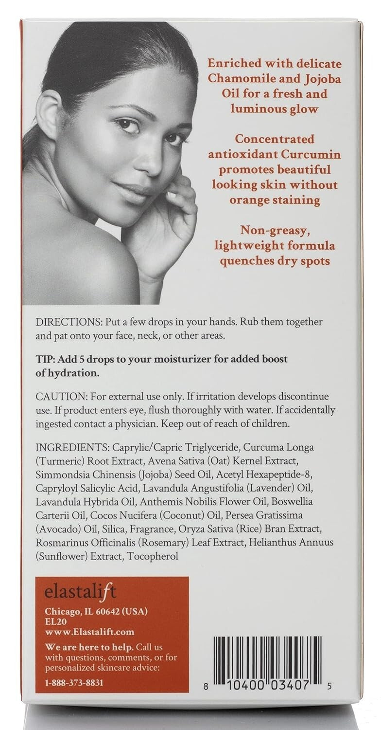Turmeric Face Serum for Brightening Acne Blemishes Dark Spots 2 Pack