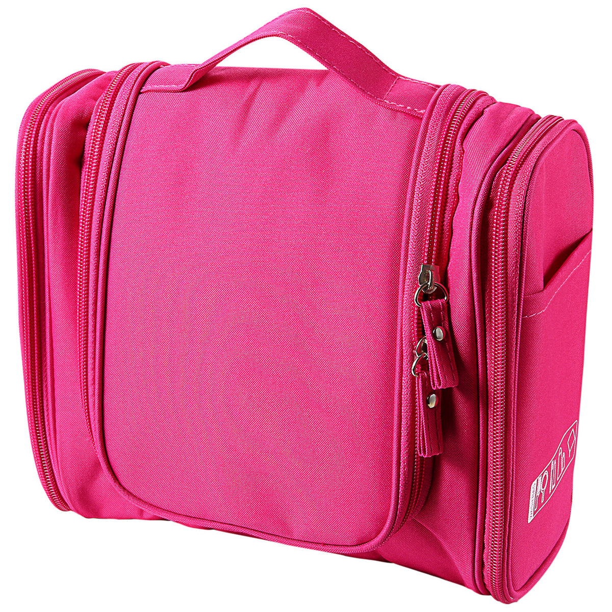 Travel Toiletry Bag Organizer with Hanging Hook and Multiple Pockets