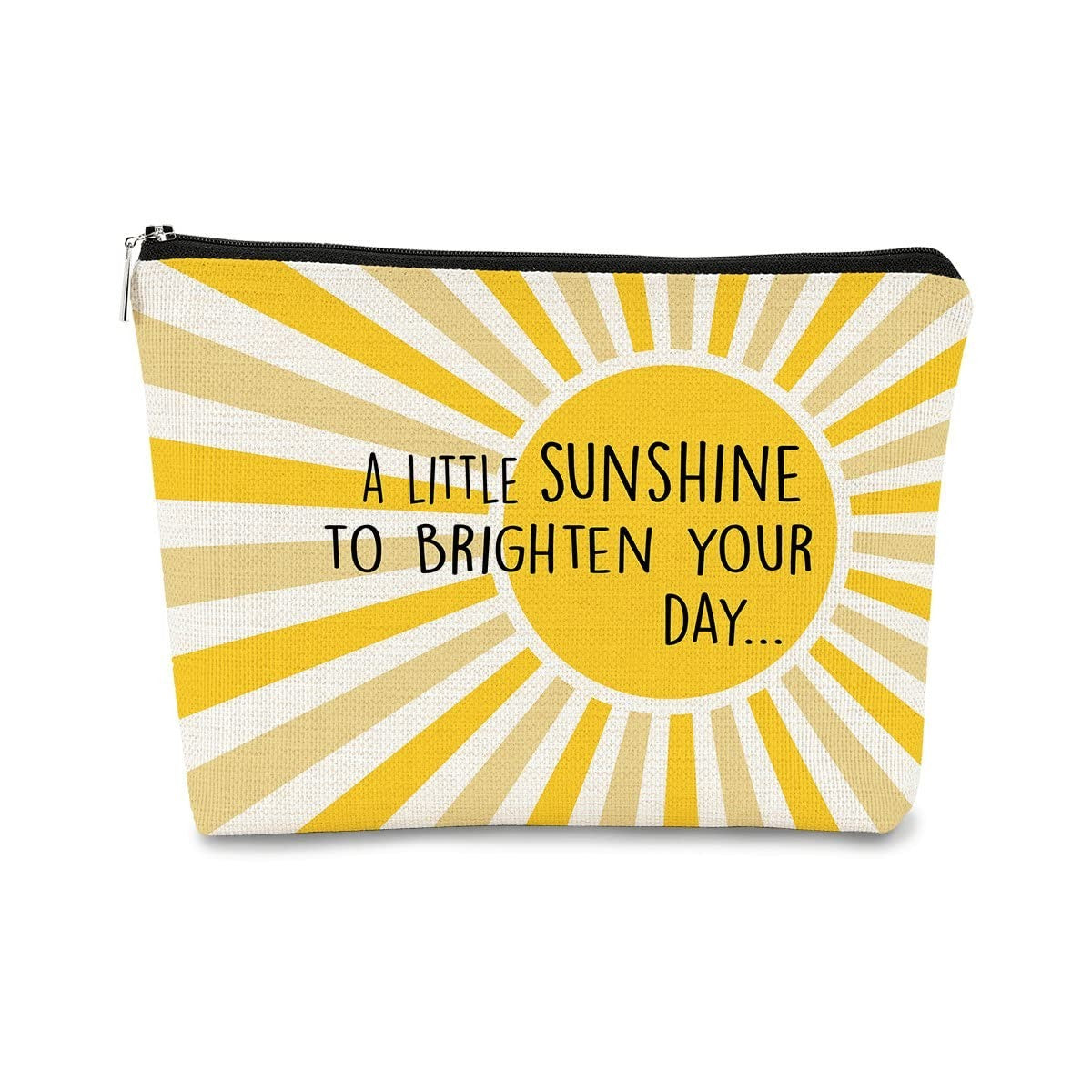 Summer Inspirational Makeup Bag - Gift for Women, Teens, Moms & Teachers