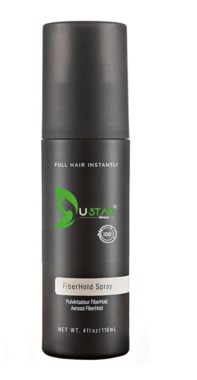 Black Hair Building Fibers - Keratin Thickening Powder 27.5g