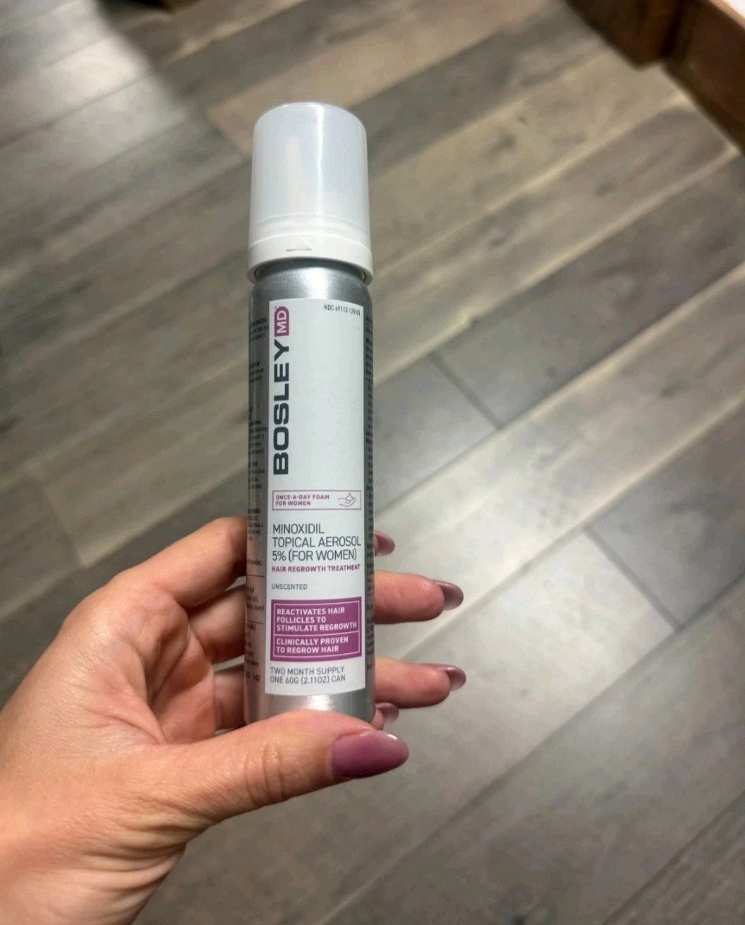 Women's Hair Regrowth Foam 5% Minoxidil 2.11 Oz