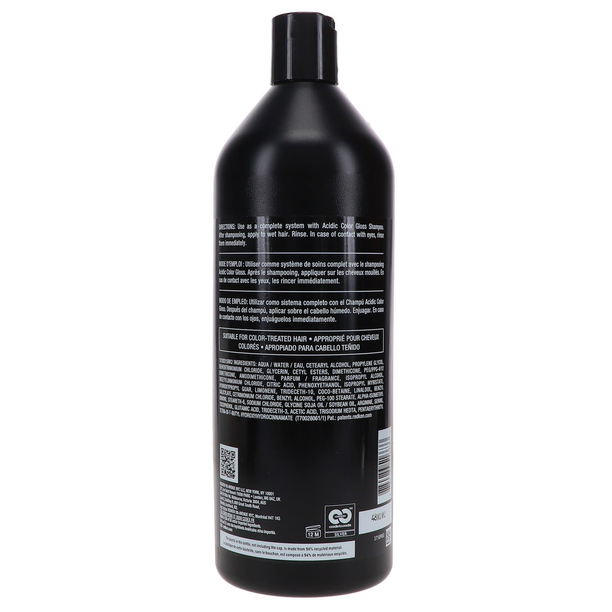 Redken Acidic Color Gloss Conditioner 33.8 oz - Sulfate-Free, Color-Treated Hair
