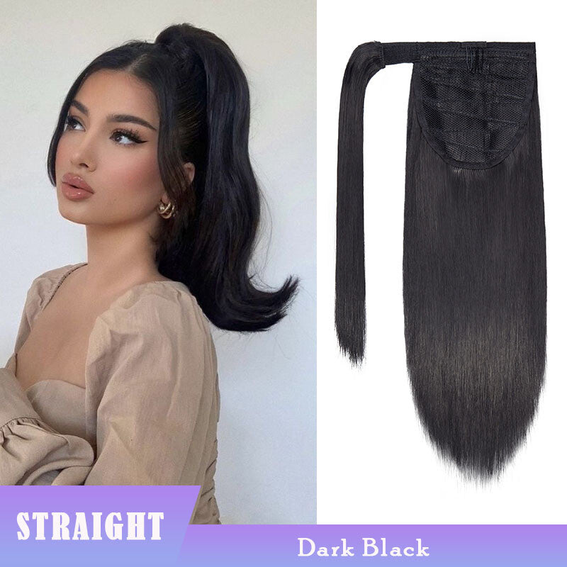 Thick Real Wrap Ponytail Hair Extensions - Mega Long & Natural Looking