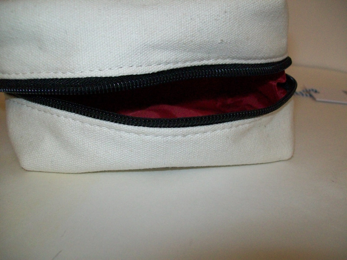 Travel Makeup Organizer Bag with Multiple Compartments - Tartan + Twine