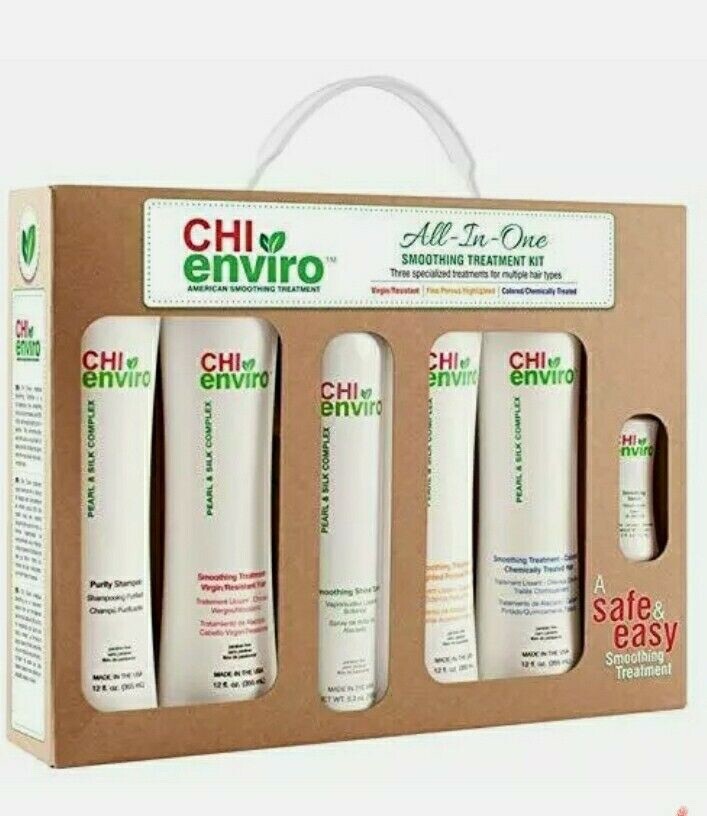 CHI Enviro All In One Smoothing Treatment Kit - Colored, Virgin,