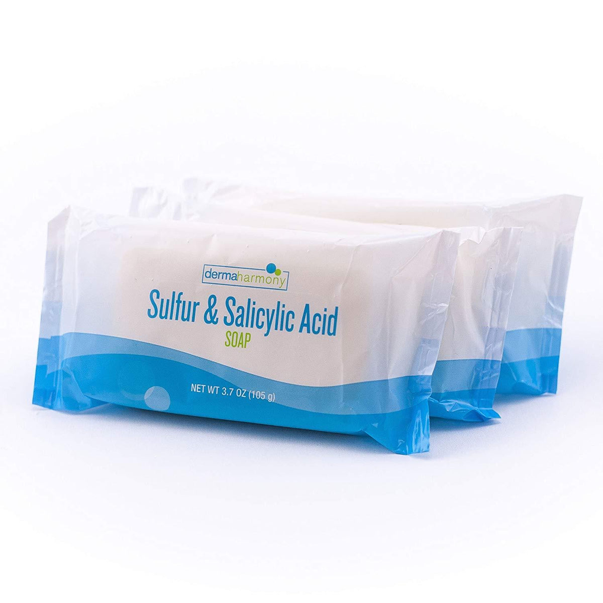 Sulfur & Salicylic Acid Bar Soap, 3 Bars x 3.7 oz – DermaHarmony