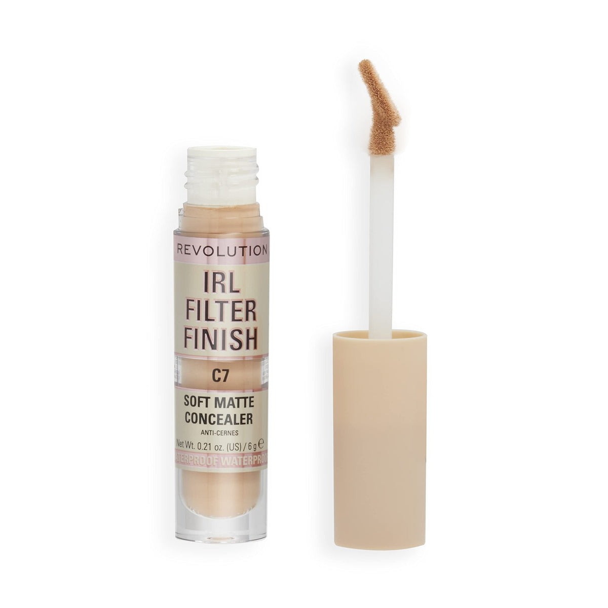 Full Coverage Medium Skin Concealer with Hyaluronic Acid - Vegan & Cruelty-Free