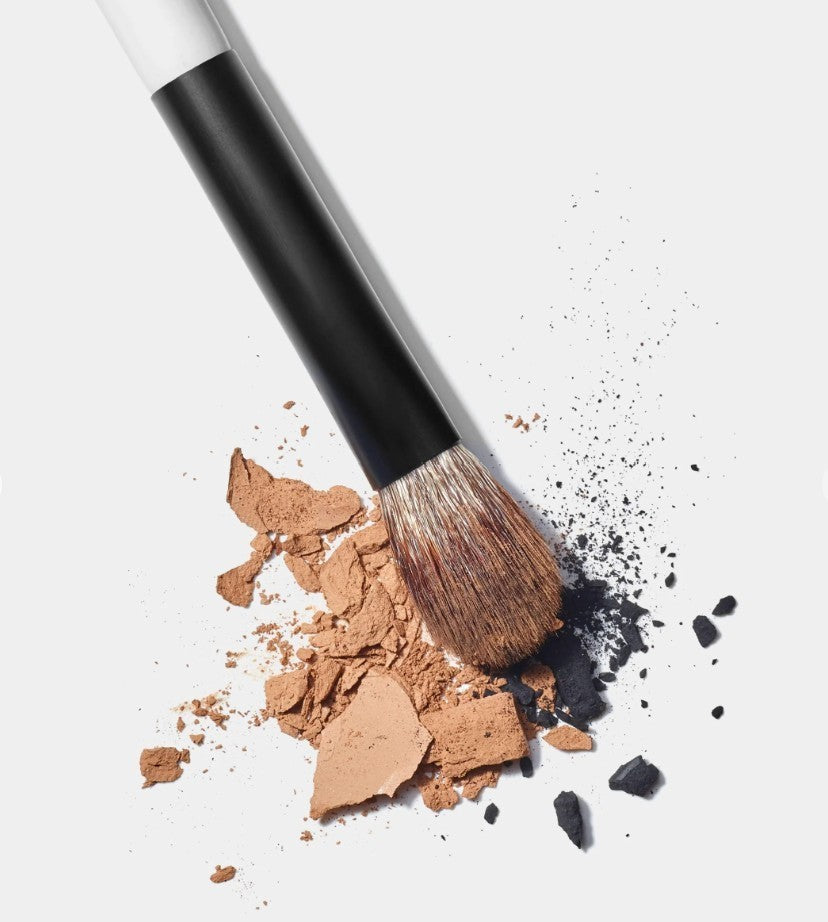 Eyeshadow Blending Brush - Fluffy Tapered Vegan Makeup Brush for Eye Looks