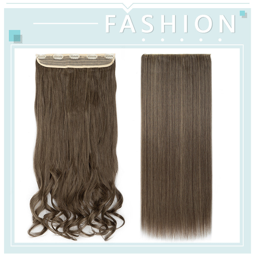 V-Shape & U-Part Clip-In Hair Extensions - Full Head Highlight, Multiple Lengths & Colors