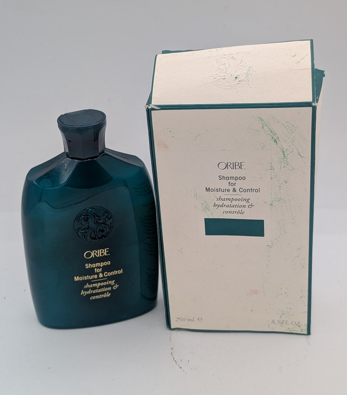 Moisture & Control Shampoo for Dry Frizzy Hair - 8.5 oz / 250 ml with Box