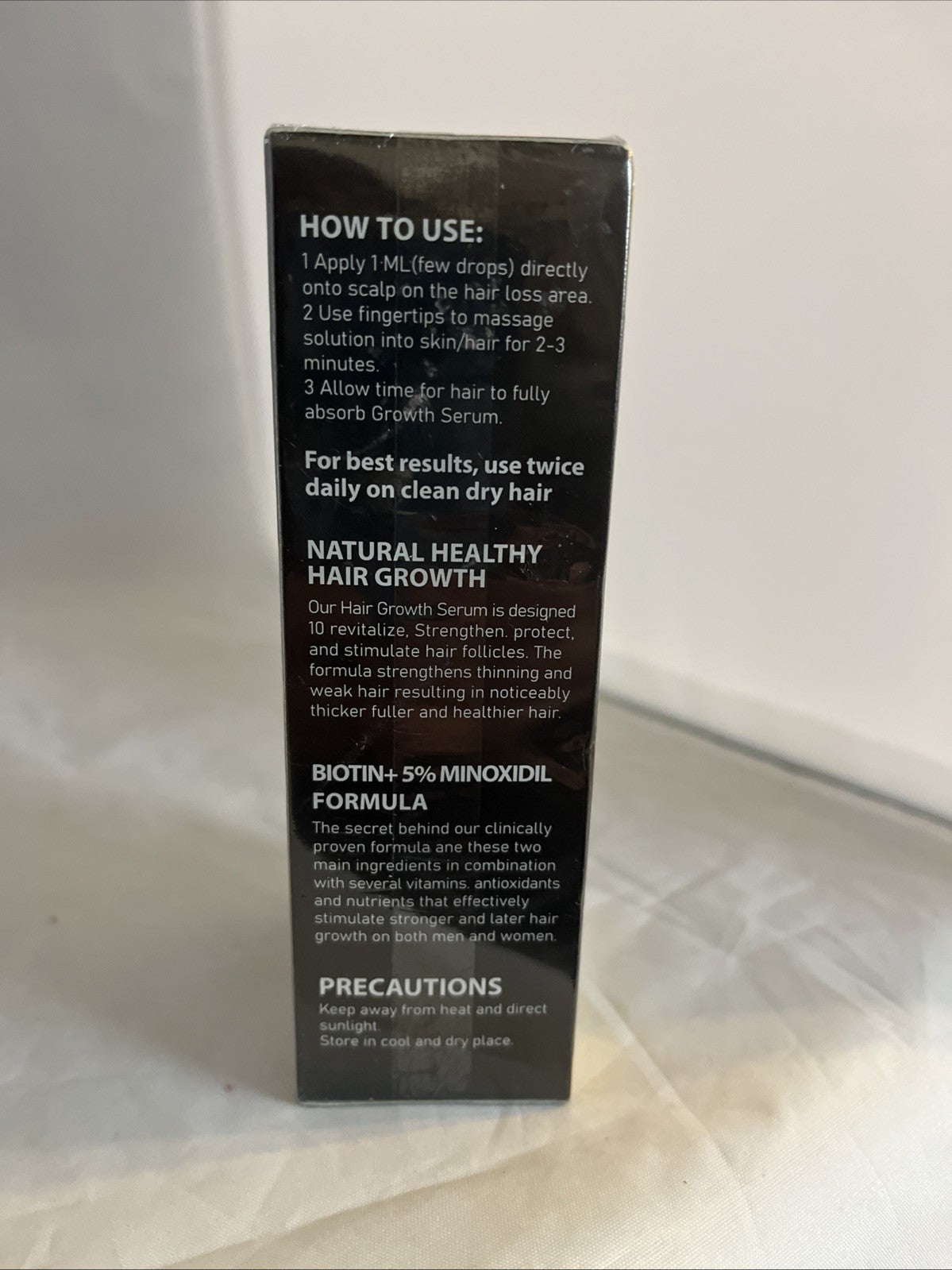 5% Minoxidil Hair Growth Oil for Men & Women
