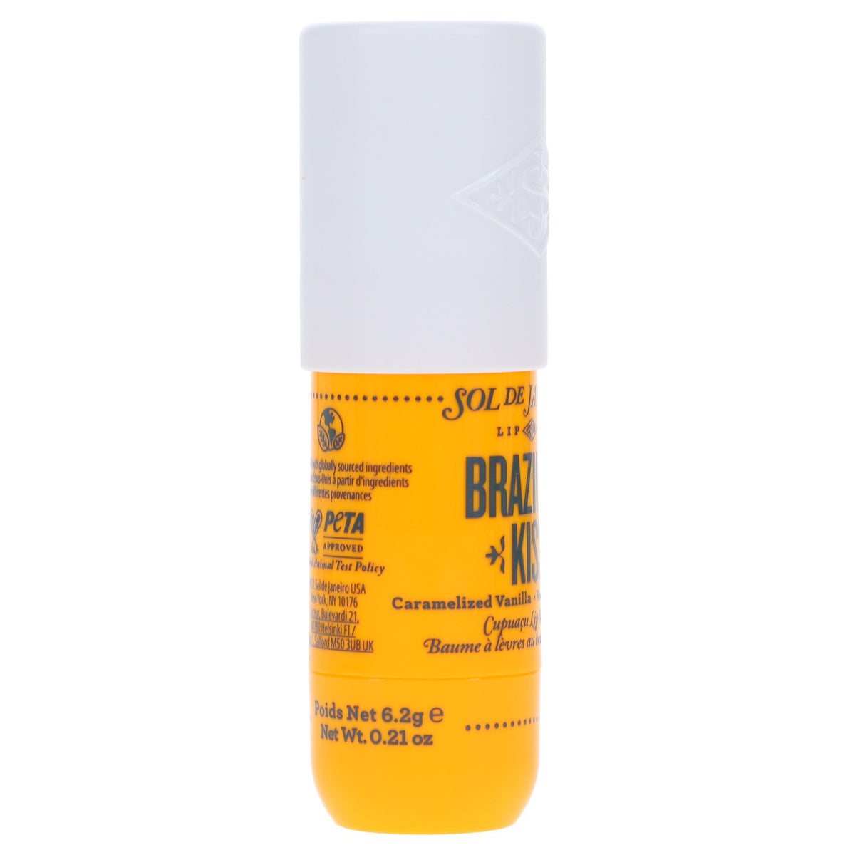 Sol de Janeiro Brazilian Kiss Cupuaçu Lip Butter 0.21 oz - Nourishing Lip Balm