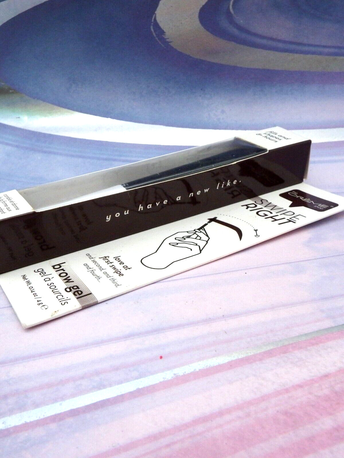 Black Brow Gel - Clear, Long-Lasting Eyebrow Styling Gel - 0.14 oz