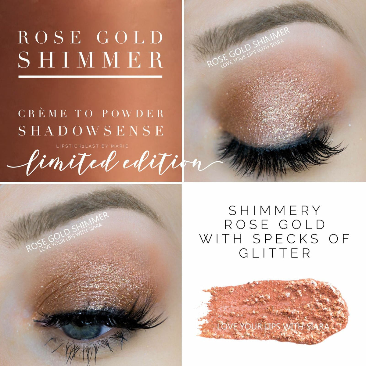 ShadowSense Eye Shadow - All Shades Authentic SeneGence Makeup