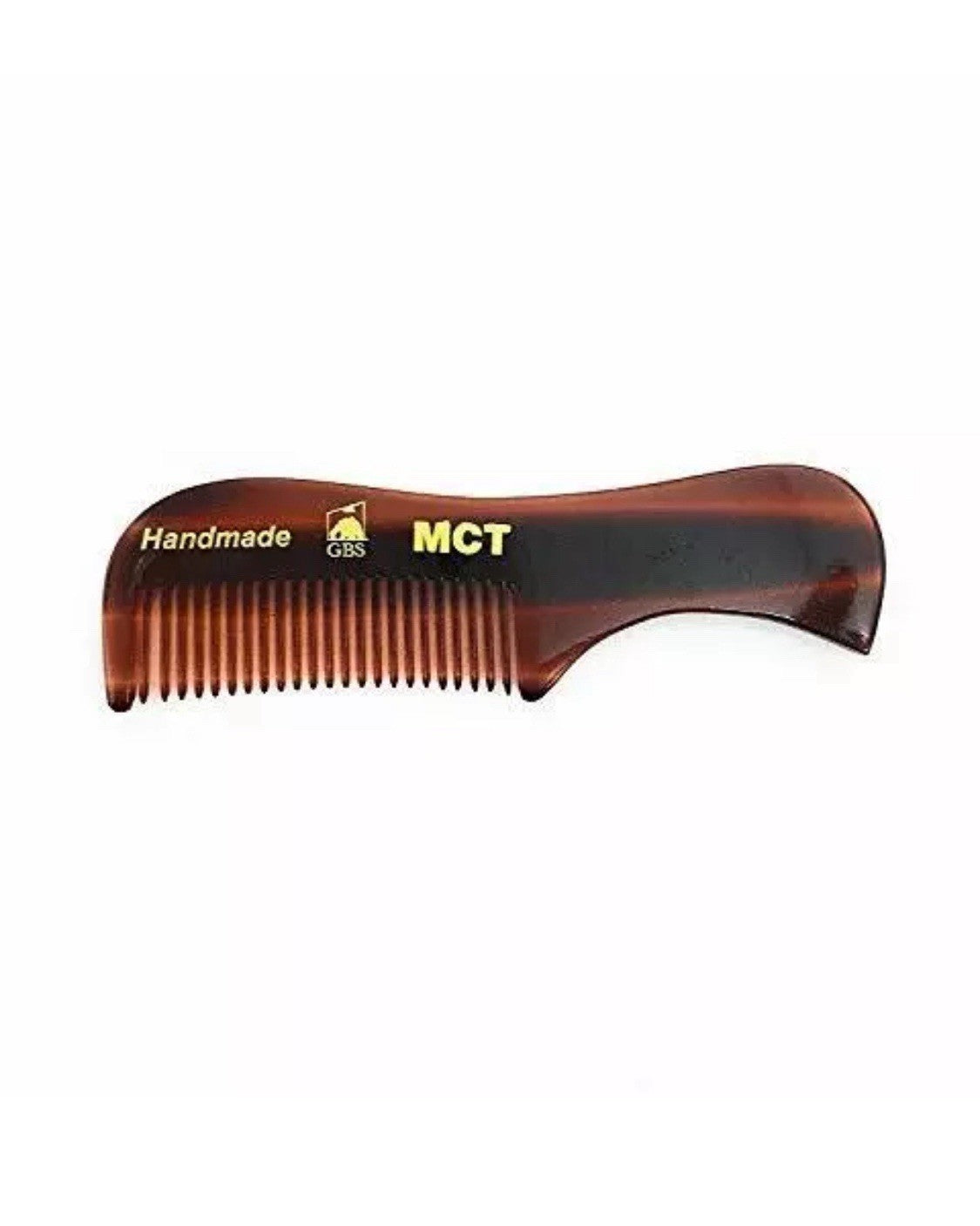 Mini Beard & Mustache Comb Set - Travel Size, 3 Pack for Grooming